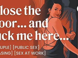 ASMR Audio Porn: Public Bathroom Sex with Your Husband &ndash_ Fuck at Work &amp_ Teasing &ndash_ Erotic Audio Roleplay for Women
