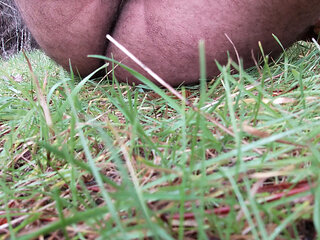 Ass Up, Balls Swinging - Caught Stroking in the Pines (Part 2)