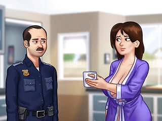 Summertime Saga Reworked - 6 Officer Has Bad News by Misskitty2k
