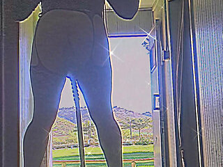 Femboy exposed while being watched by motorists