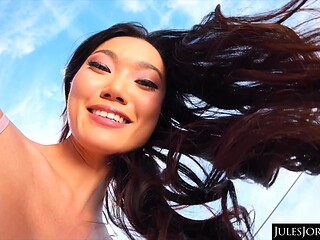 Jules Jordan - Lucy Mochi Opens Up Her Backdoor For Deep BBC Anal Penetration