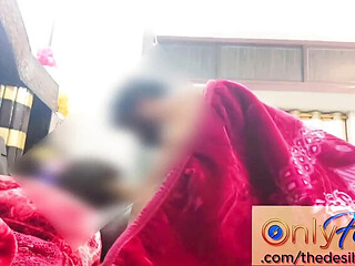 Newlywed Indian MILF and Sissy Simran Pleasure a Small Cock With Licking, Sucking, and Hard Missionary Fucking