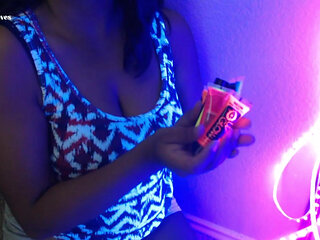 Glow in the Dark Tits and Ass