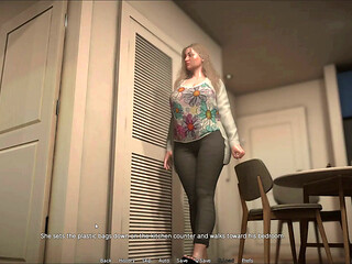 Stepmom Helping Her Sick 18 Plus Stepson With Handjob