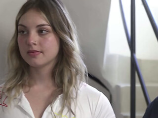 I take my stepdaughter to get a tattoo with the neighbor and they end up having anal sex