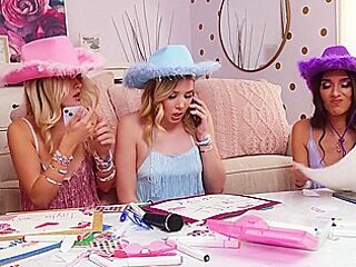 Three Fans, One Cock - Aria Sloane & Nicole Nichols & Sophia Sterling