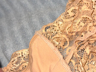 Cum on wife's panties 19