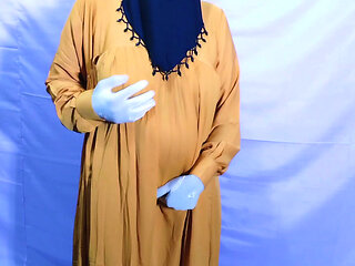 Indian Muslim Hijabi Beautiful Wife