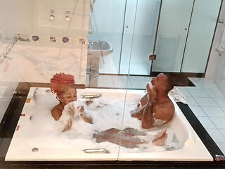 He left work and went to the whirlpool