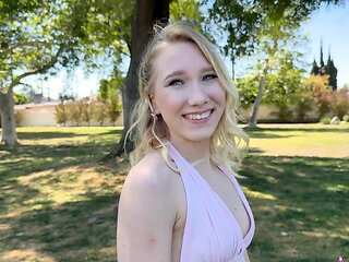 Donnie Rock is lucky to fuck hot teens Mckenna Lynn and her friend in cowgirl pose.