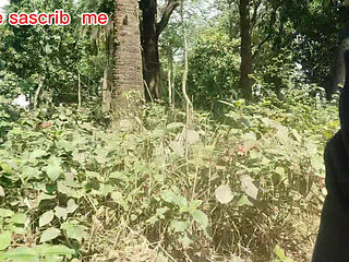 Desi bangali boy in forest fuk tree