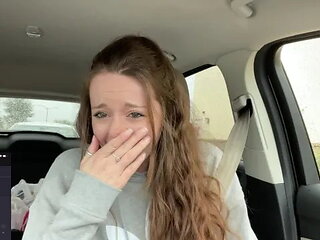 Public Lush Ft. Target and a Starbucks Drive Thru! I Was Too Horny to Stop Omg!!