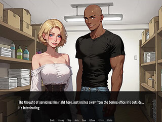 Welcome to Port Haven #10 - Is She a Snowbunny? - Cartoon Cheating/sharing Game