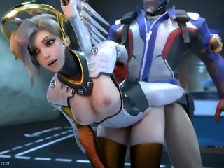 Overwatch Mercy big Compilation