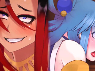 Sylvia X Aqua (futa Shemale)