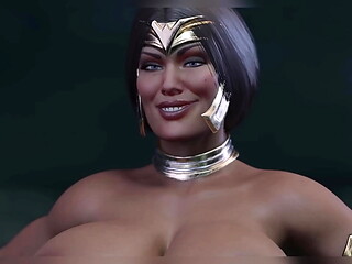 Wonder Woman and Black cat compilation Futa
