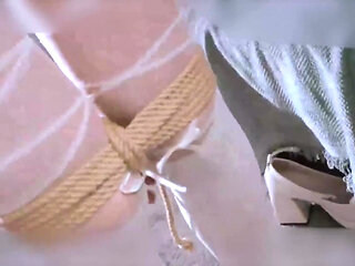 Ms19-a Girl in a Wedding Dress Was Disciplined by Vibrator
