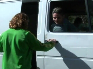 Small Dick Guy Fucked in Threesome