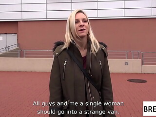 Bianca Ferrero Eats Ass in the BreedBus