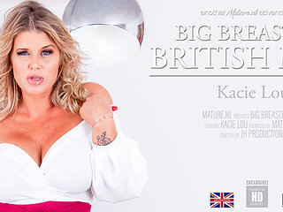 Big Breasted Milf Kacie Lou Is Getting Wet