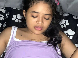 My Stepsister Catches Me Masturbating Next to Her  Her Reaction Shocked Me