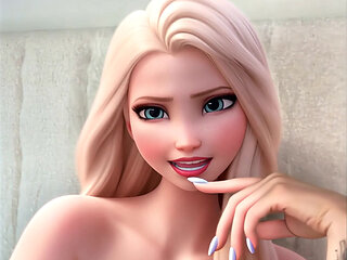 Elsa Femdom JOI tells you how you must jerk it for her