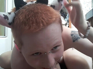 Strawberry Rope Cow Squirts