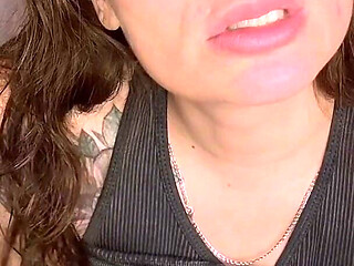 Amateur Instructions Your Stepmom's Friend Teaches You How to Touch Yourself and Her Without Being Heard