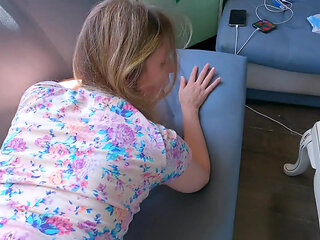 Guy Suddenly Went Deaf While Fucking MILF in the Ass but Finished It and Cum Inside - Creampie