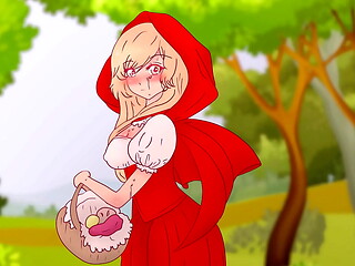 Little Red Riding Hood scolded a pervert who fucked a tree and let him know a woman'_s body !Hentai Cartoon Parody ! 2025