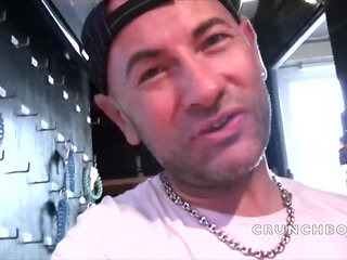 Juan Perez fucked bareback by Angel Garcia