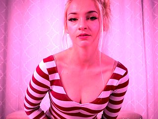 Blonde teen Sierras first erotic masturbation video