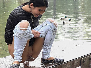 Off the jetty by Got2Pee where girls come to piss