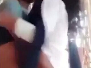 Dehati School Nymph Thong Utarkar Choda Chodi Ki Beau Sath