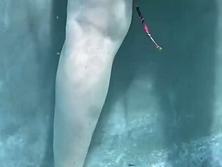 Over/underwater Pool Shots and a Long, Slow-mo Outdoor Shower