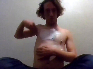 Chest Shaving Fetish Fanclub Video of the Month (ffvotm) January 2022