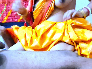 Indian Bhabhi Blowjob Show Boobs