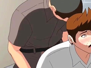 School friends romance at house after school
