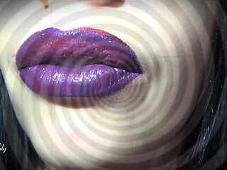 My Purple Magic Lips Making You Crazy