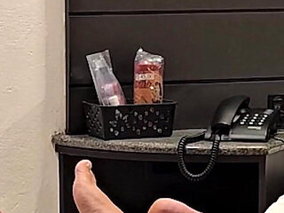 Sharing the Guy's Cock with My Husband Who Sucked It Like a Good Little Faggo