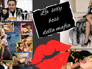 Mafia Boss Fucks Secretary in Hot Threesome - Big Cock Cum in Mouth