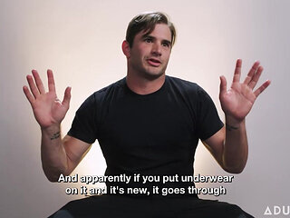 Nathan Bronson Put His D*ck in the Fridge?! Pornstar Interview Adult Time