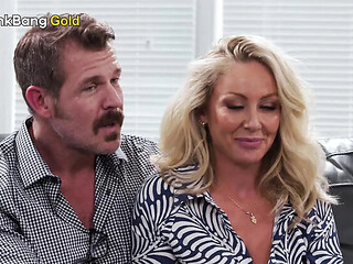 Busty MILF Sadie Summers Takes Stepson's Massive Cock - Deep Throat & Reverse Cowgirl
