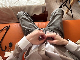 First-person Examination of a Big 23 Cm Cock!