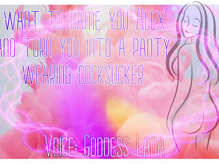 AUDIO ONLY - I want to name you Alex and turn you into a cocksucker