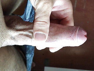 Caressing my