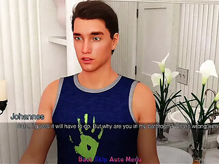 Party babe gets nailed by a lucky guy in 3D
