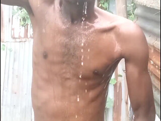 Sexy Hot Outside Bath