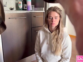 Cute girlfriend homemade facial humiliation