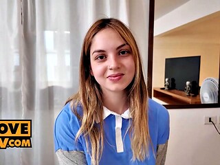 Redhead Neighbors Hardcore POV Blowjob